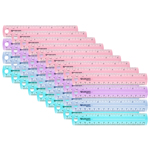 (36 EA) PLASTIC RULER 6 I N