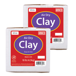 (2 EA) WHITE AIR DRY CLAY