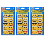 (3 PK) EMOJIS MINI WHITEB OARD