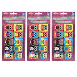 (3 PK) COLOR OWLS MINI WH ITEBOARD