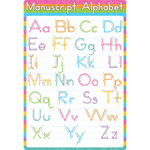 MANUSCRIPT ALPHABET 13 X 19 CHART