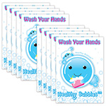 10 PK POSTERMAT HEALTHY B UBBLES