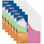 (6 PK) AVERY BIG TAB 5 TA B POCKET