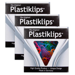 (3 PK) PLASTIKLIPS ASSRTD SIZES BOX