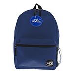 16IN NAVY BLUE BASIC BACK PACK