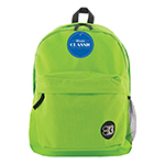 17IN LIME GREEN CLASSIC B ACKPACK