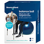 BOUNCYBAND BALANCE BALL 6 5CM BLUE