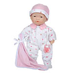 11IN SOFT BABY DOLL PINK ASIAN