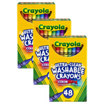 (3 PK) 48 CT ULTRA-CLEAN WASHABLE