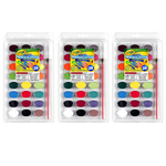 (3 PK) 24CT WASHABLE WATE RCOLOR