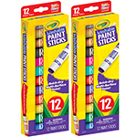 (2 PK) 12CT WASHABLE PAIN T STICKS