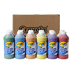 12/PK ASSORT 16OZ WASHABL E PAINT