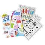 COLORING PAD & MARKERS PE PPA PIG