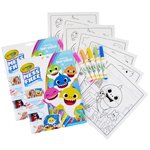 (2 ST) COLORING PAD & MAR KERS BABY