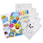 COLORING PAD & MARKERS BA BY SHARK