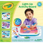 YOUNG KIDS LIGHT UP ACTIV ITY BOARD