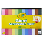 GIANT CONSTRUCTION PAPER W/STENCILS