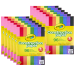 (12 PK) CRAYOLA 96 CT CON STRUCTION