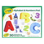 CRAYOLA BEGINNING ABC TAB LET