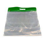 ZIPAFILE STORAGE BAGS 25P K GREEN