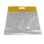 ZIPAFILE STORAGE BAGS 25P K YELLOW