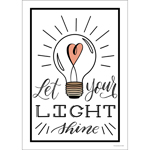 LET YOUR LIGHT SHINE POST ER