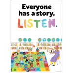 EVERYONE HAS A STORY LIST EN POSTER