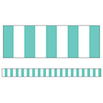 TURQUOISE STRIPE STRAIGHT BORDERS