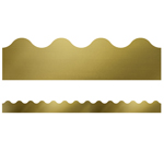 SCALLOPED BORDER GOLD FOI L