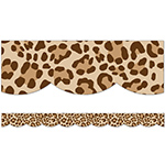 SIMPLY SAFARI LEOPARD SCA LLOP BORDR