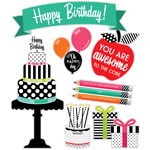 BRIGHTS BIRTHDAY BULLETIN BOARD SET