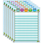 (6 EA) COLORFUL OWLS INCE NTIVE