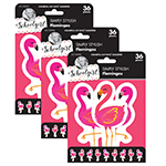 (3 PK) TROPICAL FLAMINGOS CUT-OUTS