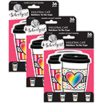 (3 PK) RAINBOW TO-GO CUPS CUT-OUTS