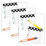 (3 PK) BRIGHTS PENCILS AN D PAPERS