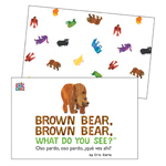 BRWN BEAR BROWN BEAR LEAR NING CARDS