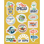 THINK POSITIVE MOTIVATION L STICKERS