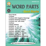 WORD PARTS WORKBOOK GR 4- 8+