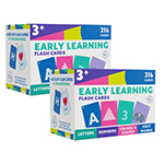 (2 PK) EARLY LEARNING FLA SH CARDS