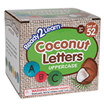 COCONUT LETTERS UPPERCASE 52/ST