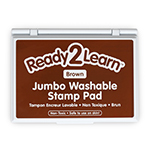 JUMBO WASHABLE STAMP PAD BROWN