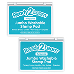 (2 EA) JUMBO WASH STAMP P AD TURQ