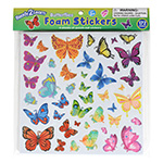 FOAM STICKERS BUTTERFLIES