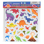 FOAM STICKERS DINOSAURS