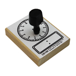 STAMP DIGITAL CLOCK 2-1/2 X 3-1/2