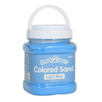 COLORED SAND LIGHT BLUE