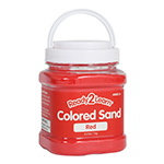 COLORED SAND RED