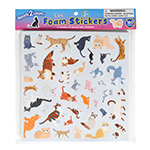 FOAM STICKERS CATS