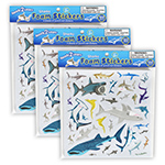 (3 PK) FOAM STICKERS SHAR KS