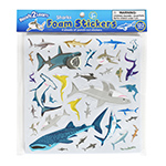 FOAM STICKERS SHARKS